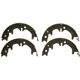 Purchase Top-Quality WAGNER - Z859 - Rear Parking Brake Shoes pa3