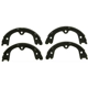 Purchase Top-Quality Rear Parking Brake Shoes by WAGNER - Z867 pa5