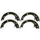 Purchase Top-Quality Rear Parking Brake Shoes by WAGNER - Z912 pa1