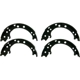 Purchase Top-Quality WAGNER - Z928 - Rear Parking Brake Shoes pa4
