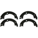 Purchase Top-Quality WAGNER - Z932 - Rear Parking Brake Shoes pa2