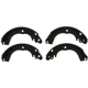 Purchase Top-Quality WAGNER - Z961 - Rear Parking Brake Shoes pa2