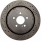 Purchase Top-Quality Rear Performance Rotor by CENTRIC PARTS - 227.35121 pa4