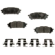 Purchase Top-Quality AGNA BRAKES - CXD1004 - Rear Disc Brake Pad Set pa1