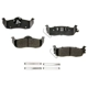 Purchase Top-Quality AGNA BRAKES - CXD1041 - Rear Disc Brake Pad Set pa1