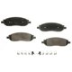 Purchase Top-Quality AGNA BRAKES - CXD1068 - Rear Disc Brake Pad Set pa1