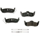 Purchase Top-Quality AGNA BRAKES - CXD1087 - Rear Disc Brake Pad Set pa1