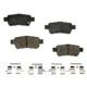 Purchase Top-Quality AGNA BRAKES - CXD1088 - Rear Disc Brake Pad Set pa1