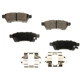 Purchase Top-Quality AGNA BRAKES - CXD1100 - Rear Disc Brake Pad Set pa1