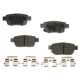 Purchase Top-Quality AGNA BRAKES - CXD1103 - Rear Disc Brake Pad Set pa1