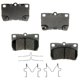 Purchase Top-Quality AGNA BRAKES - CXD1113 - Rear Disc Brake Pad Set pa1