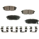 Purchase Top-Quality AGNA BRAKES - CXD1124 - Rear Disc Brake Pad Set pa1