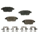 Purchase Top-Quality AGNA BRAKES - CXD1161 - Rear Disc Brake Pad Set pa1