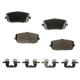 Purchase Top-Quality AGNA BRAKES - CXD1180 - Rear Disc Brake Pad Set pa1