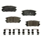 Purchase Top-Quality AGNA BRAKES - CXD1275 - Rear Disc Brake Pad Set pa1