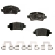 Purchase Top-Quality AGNA BRAKES - CXD1362 - Rear Disc Brake Pad Set pa1