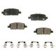 Purchase Top-Quality AGNA BRAKES - CXD1415 - Rear Premium Ceramic Disc Brake Pad Set pa1