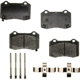 Purchase Top-Quality AGNA BRAKES - CXD1428 - Rear Premium Ceramic Disc Brake Pad Set pa1