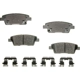 Purchase Top-Quality AGNA BRAKES - CXD1551 - Rear Premium Ceramic Disc Brake Pad Set pa1