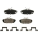 Purchase Top-Quality AGNA BRAKES - CXD1562 - Rear Premium Ceramic Disc Brake Pad Set pa1