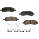 Purchase Top-Quality AGNA BRAKES - CXD1647 - Rear Disc Brake Pad Set pa1