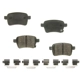 Purchase Top-Quality AGNA BRAKES - CXD1722 - Rear Disc Brake Pad Set pa1