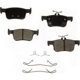 Purchase Top-Quality AGNA BRAKES - CXD1816 - Rear Premium Ceramic Disc Brake Pad Set pa1