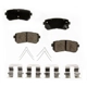 Purchase Top-Quality AGNA BRAKES - CXD1856 - Rear Premium Ceramic Disc Brake Pad Set pa1