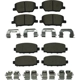 Purchase Top-Quality AGNA BRAKES - CXD2081 - Rear Premium Ceramic Disc Brake Pad Set pa1