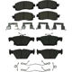 Purchase Top-Quality AGNA BRAKES - CXD2135 - Rear Premium Ceramic Disc Brake Pad Set pa1