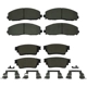 Purchase Top-Quality Rear Premium Ceramic Pads by AGNA BRAKES - CXD2188 pa1