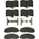 Purchase Top-Quality AGNA BRAKES - CXD2191 - Rear Premium Ceramic Disc Brake Pad Set pa1