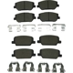 Purchase Top-Quality AGNA BRAKES - CXD2199 - Rear Premium Ceramic Disc Brake Pad Set pa1