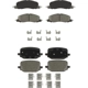 Purchase Top-Quality AGNA BRAKES - CXD2232 - Rear Premium Ceramic Disc Brake Pad Set pa1