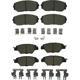 Purchase Top-Quality AGNA BRAKES - CXD2299 - Rear Premium Ceramic Disc Brake Pad Set pa1