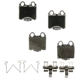 Purchase Top-Quality AGNA BRAKES - CXD771 - Rear Premium Ceramic Disc Brake Pad Set pa1