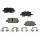 Purchase Top-Quality AGNA BRAKES - CXD865 - Rear Premium Ceramic Disc Brake Pad Set pa1