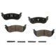 Purchase Top-Quality AGNA BRAKES - CXD881 - Rear Premium Ceramic Disc Brake Pad Set pa1