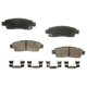 Purchase Top-Quality AGNA BRAKES - CXD883 - Rear Premium Ceramic Disc Brake Pad Set pa1