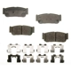 Purchase Top-Quality AGNA BRAKES - CXD954 - Rear Premium Ceramic Disc Brake Pad Set pa1