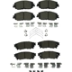Purchase Top-Quality AGNA BRAKES - CXD967 - Rear Premium Ceramic Disc Brake Pad Set pa1