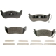 Purchase Top-Quality AGNA BRAKES - CXD981 - Rear Premium Ceramic Disc Brake Pad Set pa1