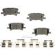 Purchase Top-Quality AGNA BRAKES - CXD996 - Rear Premium Ceramic Disc Brake Pad Set pa1