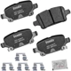 Purchase Top-Quality BENDIX - CFC1857 - Ceramic Rear Disc Brake Pads pa1
