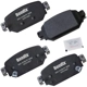 Purchase Top-Quality BENDIX - CFC2042 - Ceramic Rear Disc Brake Pads pa1