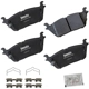 Purchase Top-Quality BENDIX - CFC2169 - Ceramic Rear Disc Brake Pads pa1