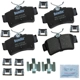 Purchase Top-Quality BENDIX - CFC627A - Ceramic Rear Disc Brake Pads pa1