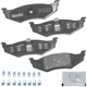 Purchase Top-Quality BENDIX - CFC658 - Ceramic Rear Disc Brake Pads pa1