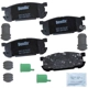 Purchase Top-Quality BENDIX - CFC891 - Ceramic Rear Disc Brake Pads pa1
