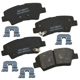 Purchase Top-Quality BENDIX - SBC1445 - Ceramic Rear Disc Brake Pads pa1